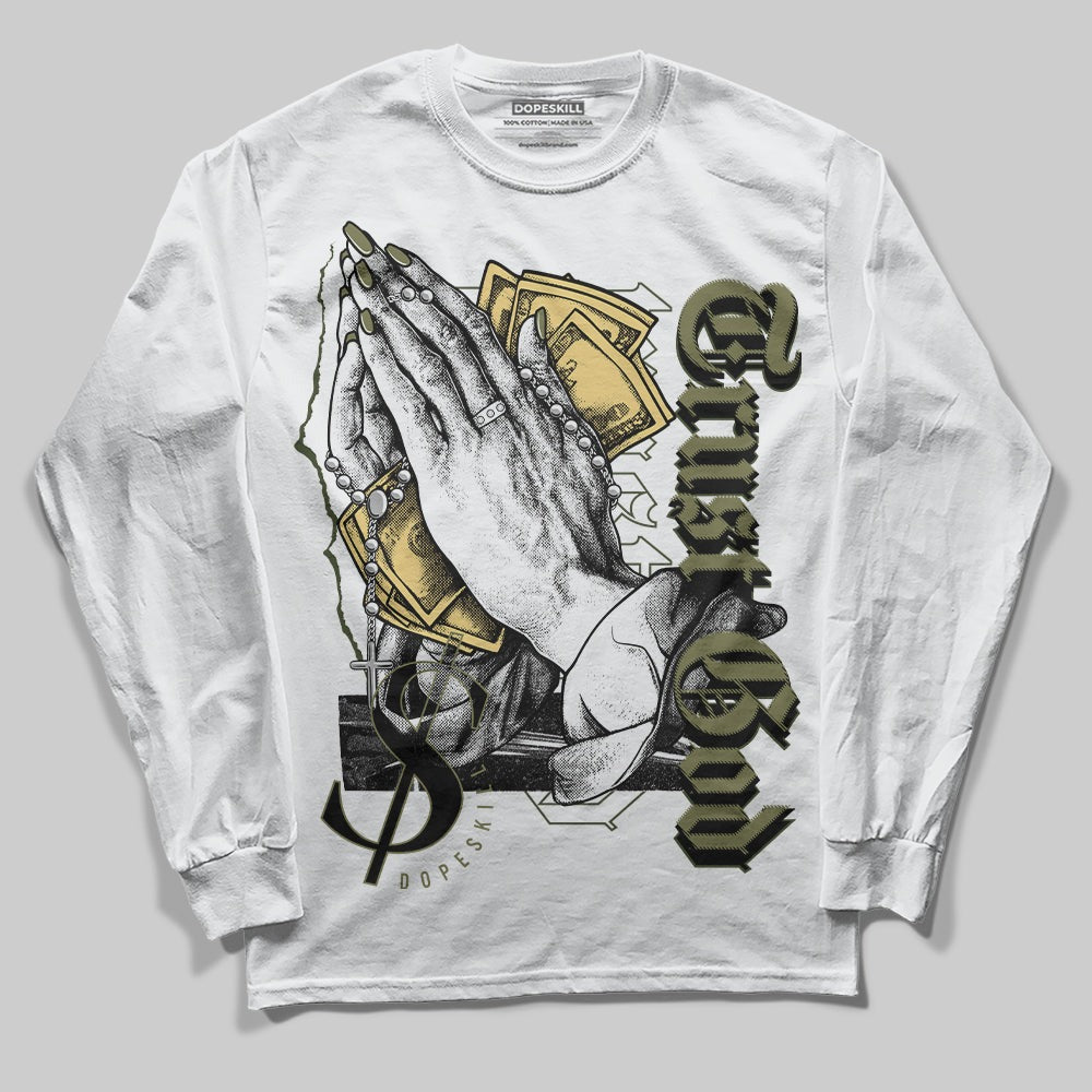 Craft Olive 4s DopeSkill Long Sleeve T-Shirt Trust God Graphic