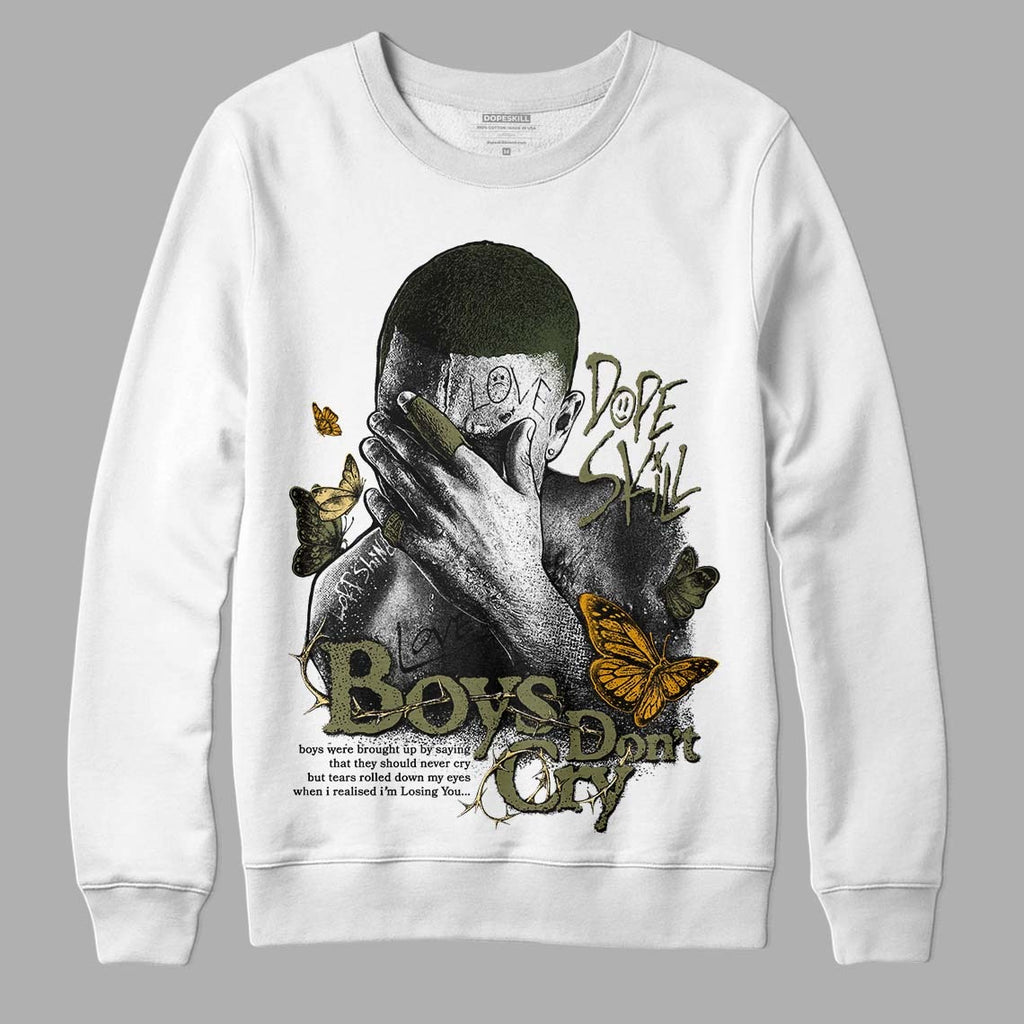 Craft Olive 4s DopeSkill Sweatshirt Boys Don't Cry Graphic