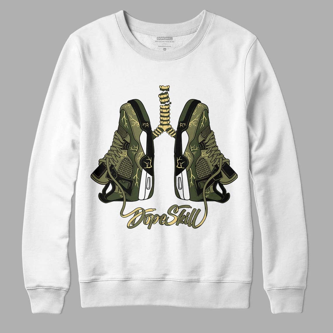 Craft Olive 4s DopeSkill Sweatshirt Breathe Graphic
