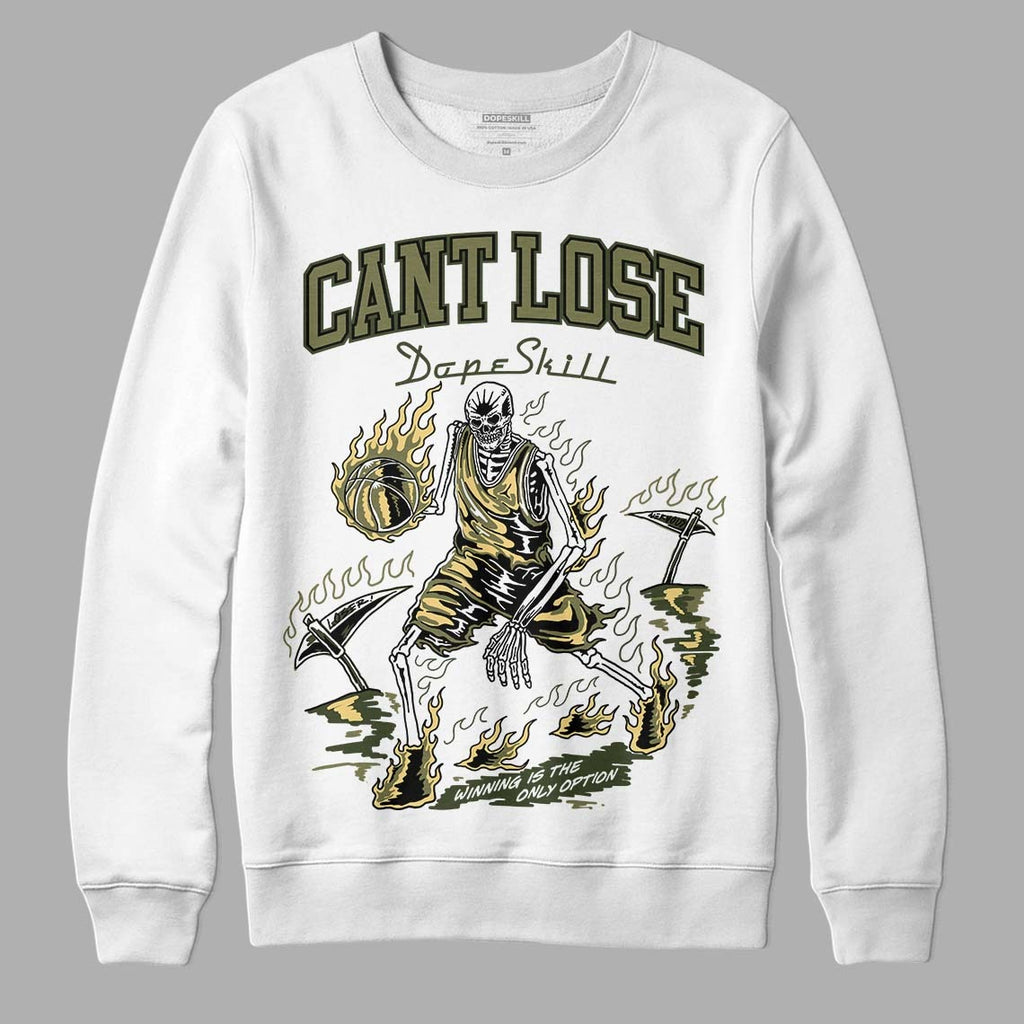 Craft Olive 4s DopeSkill Sweatshirt Cant Lose Graphic