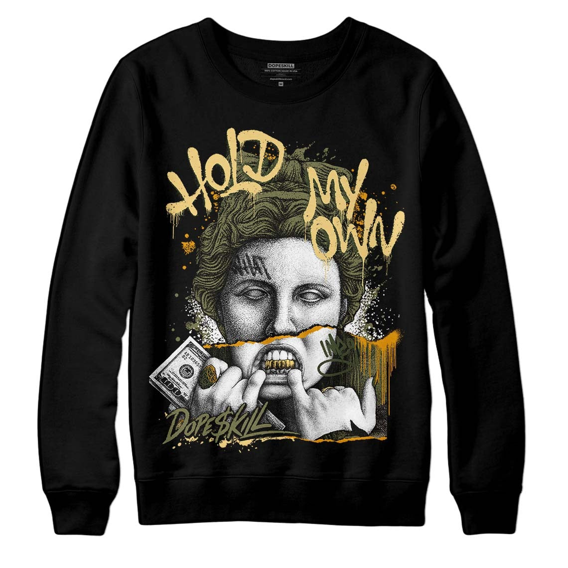 Craft Olive 4s DopeSkill Sweatshirt Hold My Own Graphic