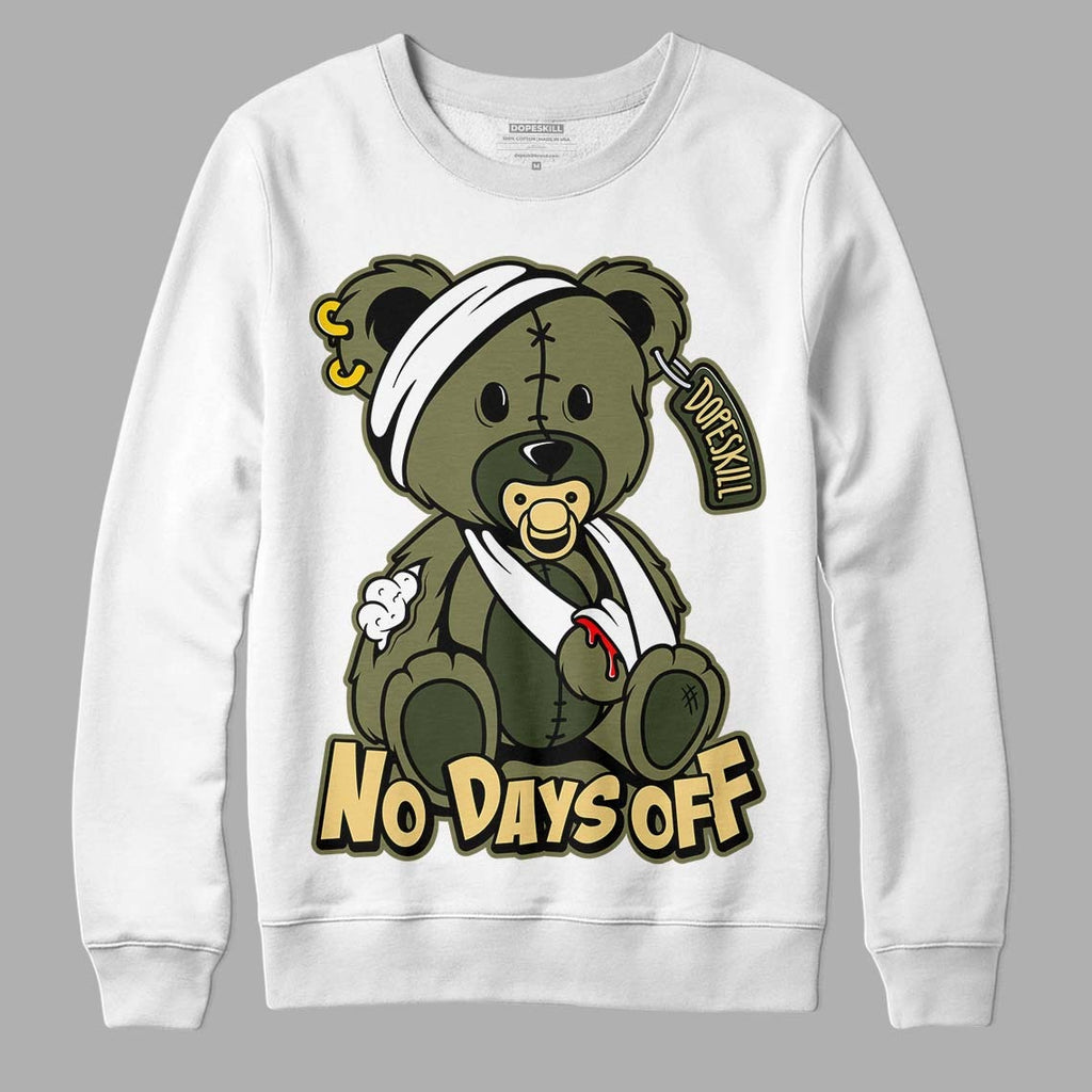 Craft Olive 4s DopeSkill Sweatshirt Hurt Bear Graphic