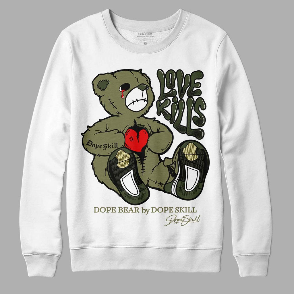 Craft Olive 4s DopeSkill Sweatshirt Love Kills Graphic