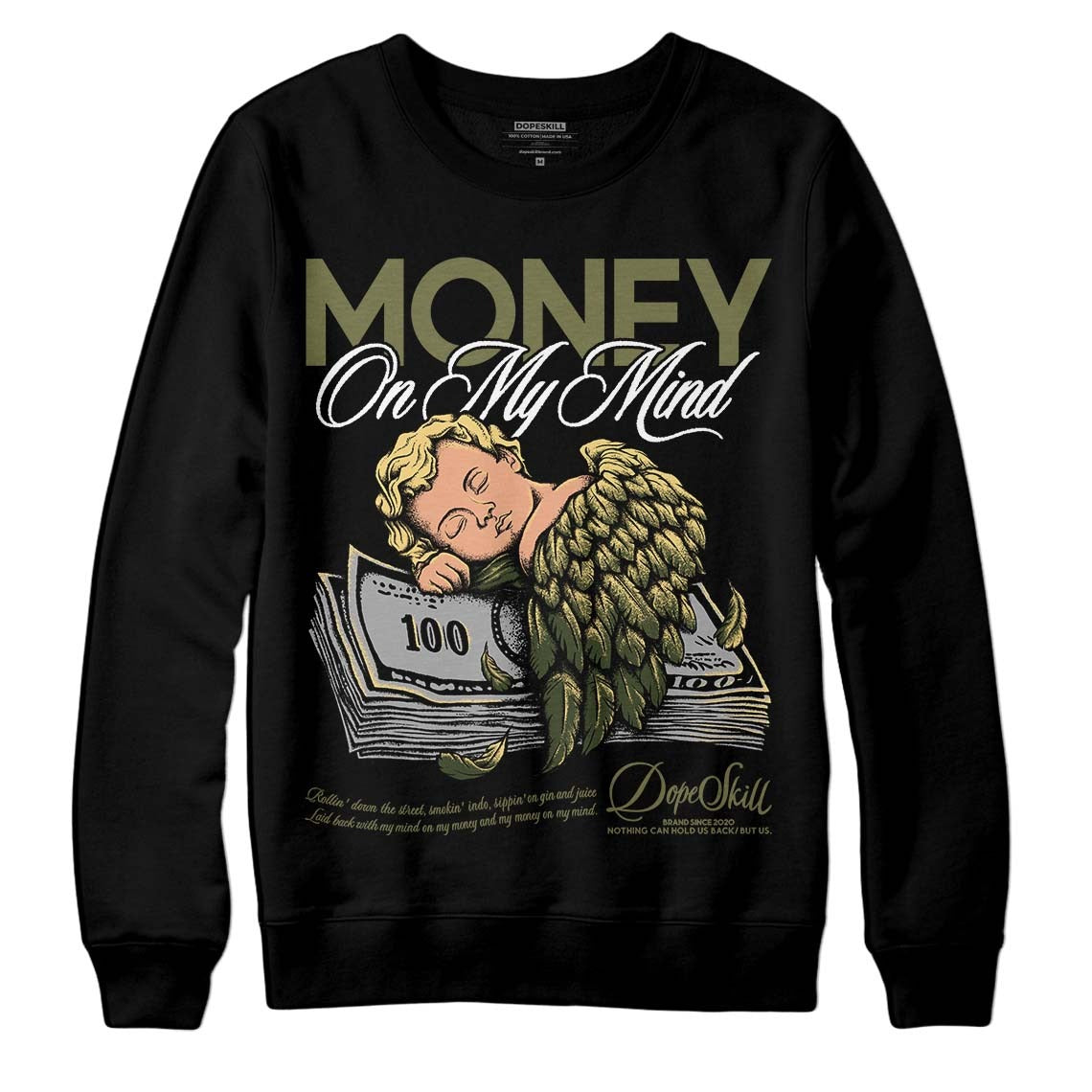 Craft Olive 4s DopeSkill Sweatshirt MOMM Graphic