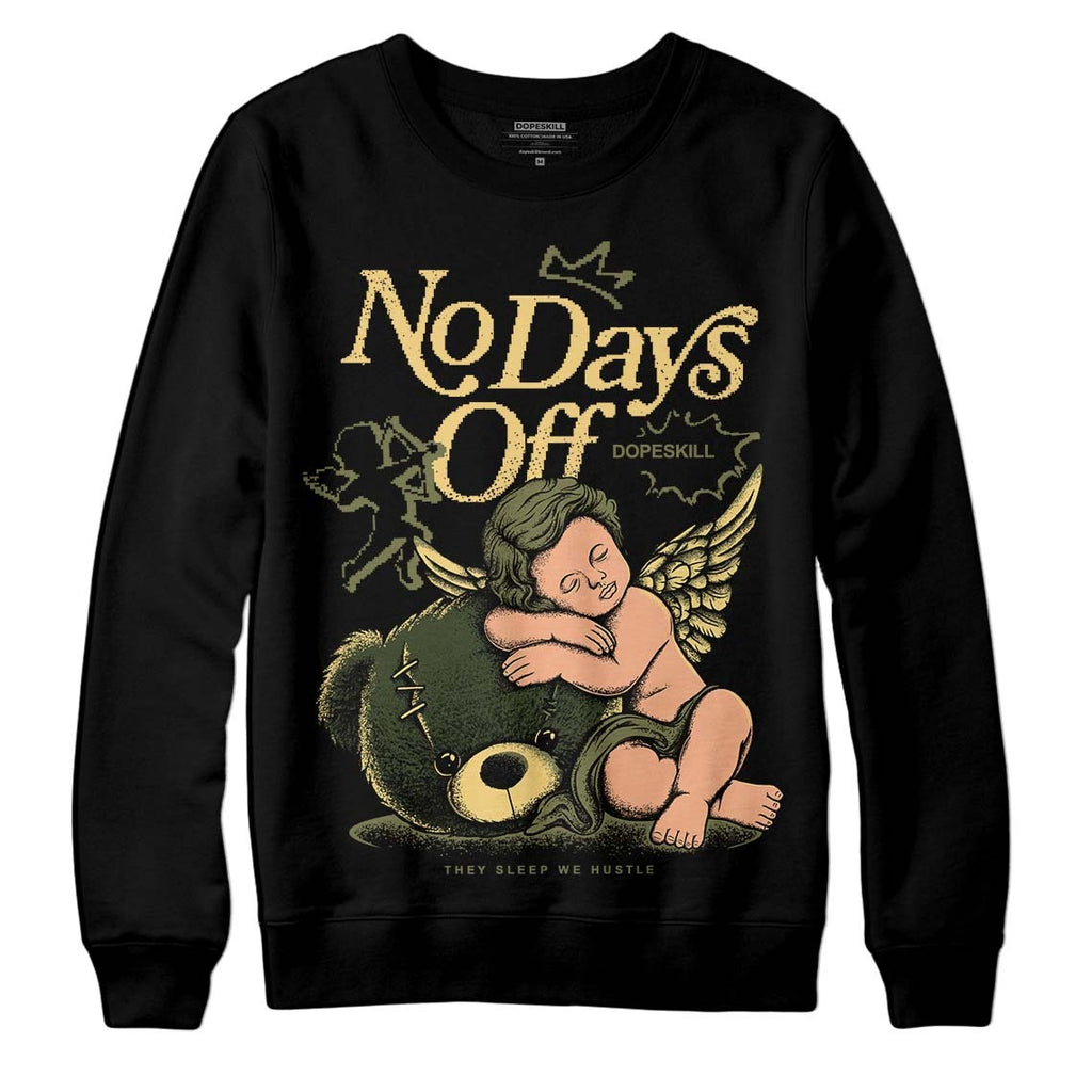 Craft Olive 4s DopeSkill Sweatshirt New No Days Off Graphic