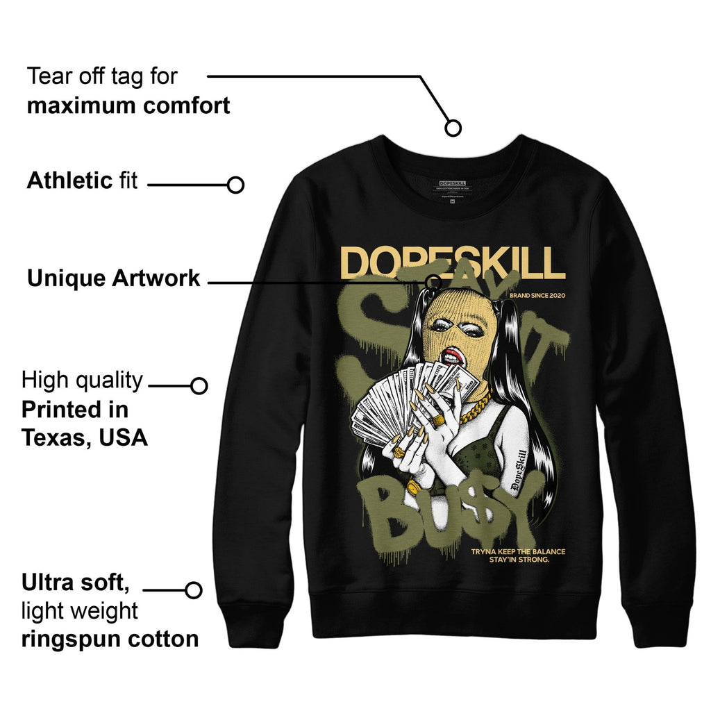 Craft Olive 4s DopeSkill Sweatshirt Stay It Busy Graphic