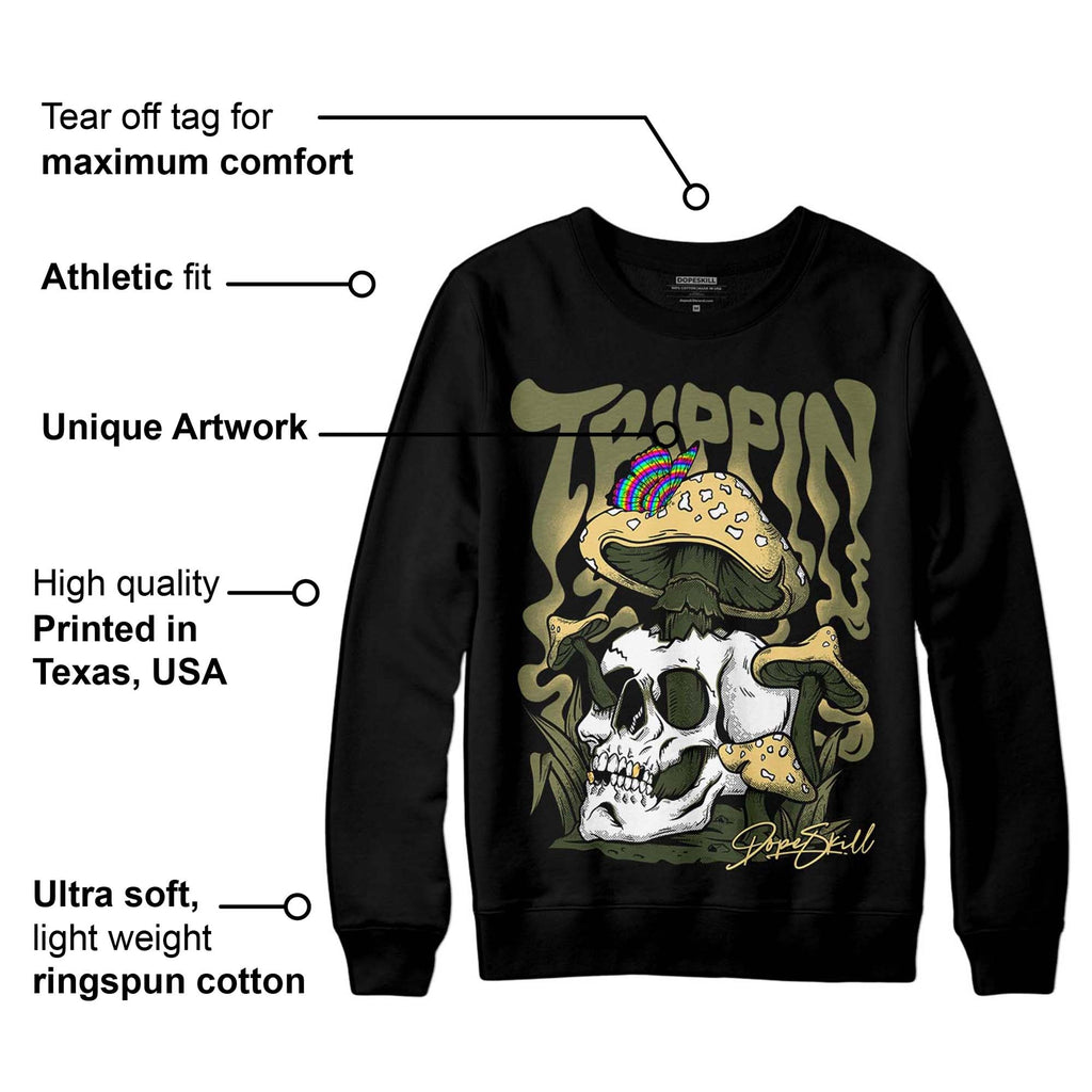 Craft Olive 4s DopeSkill Sweatshirt Trippin Graphic