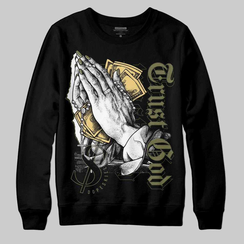 Craft Olive 4s DopeSkill Sweatshirt Trust God Graphic