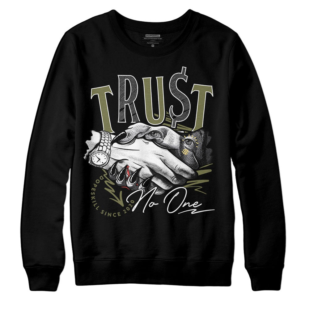 Craft Olive 4s DopeSkill Sweatshirt Trust No One Graphic
