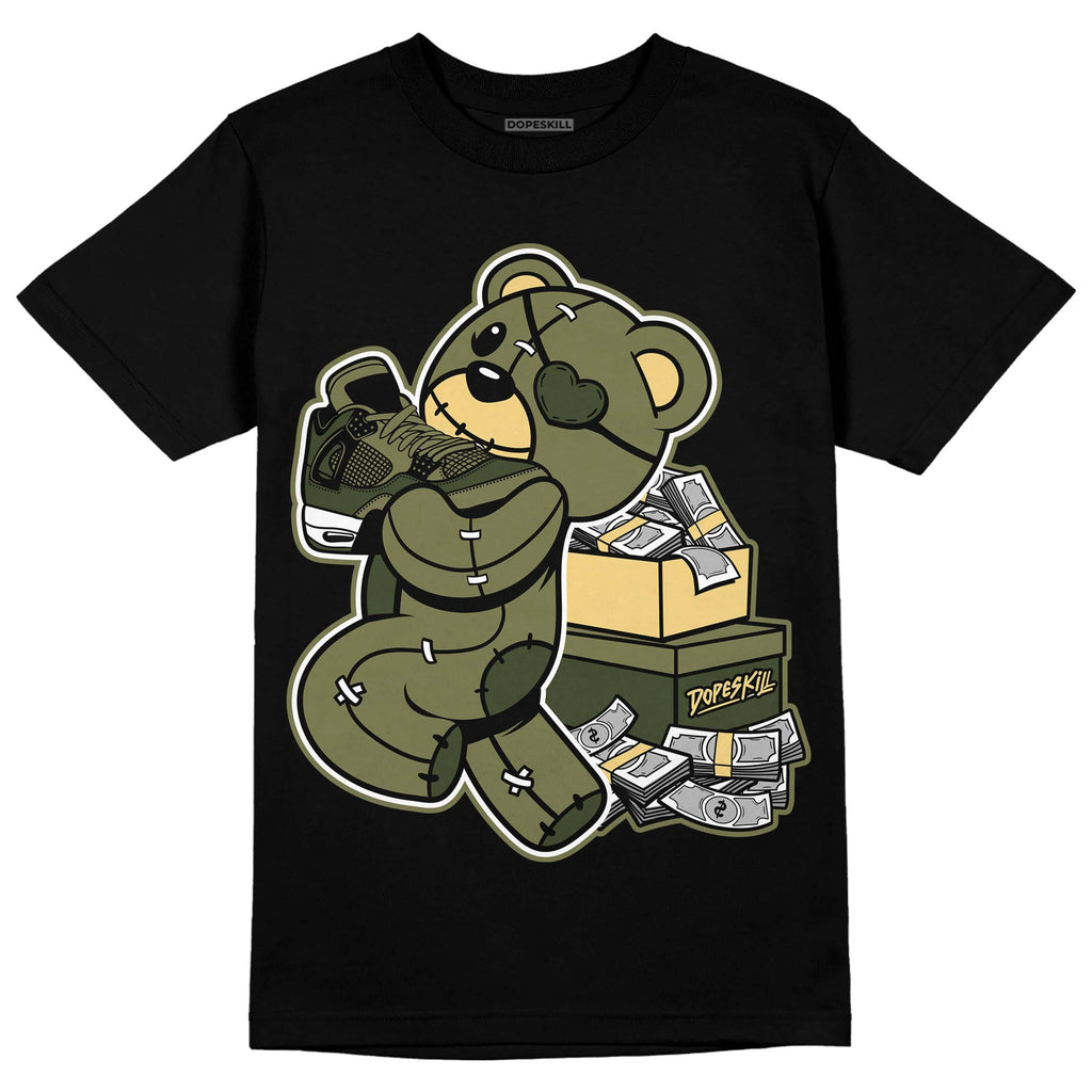 Craft Olive 4s DopeSkill T-Shirt Bear Steals Sneaker Graphic