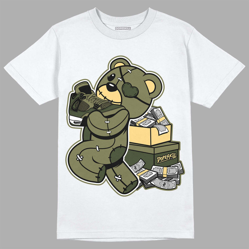Craft Olive 4s DopeSkill T-Shirt Bear Steals Sneaker Graphic