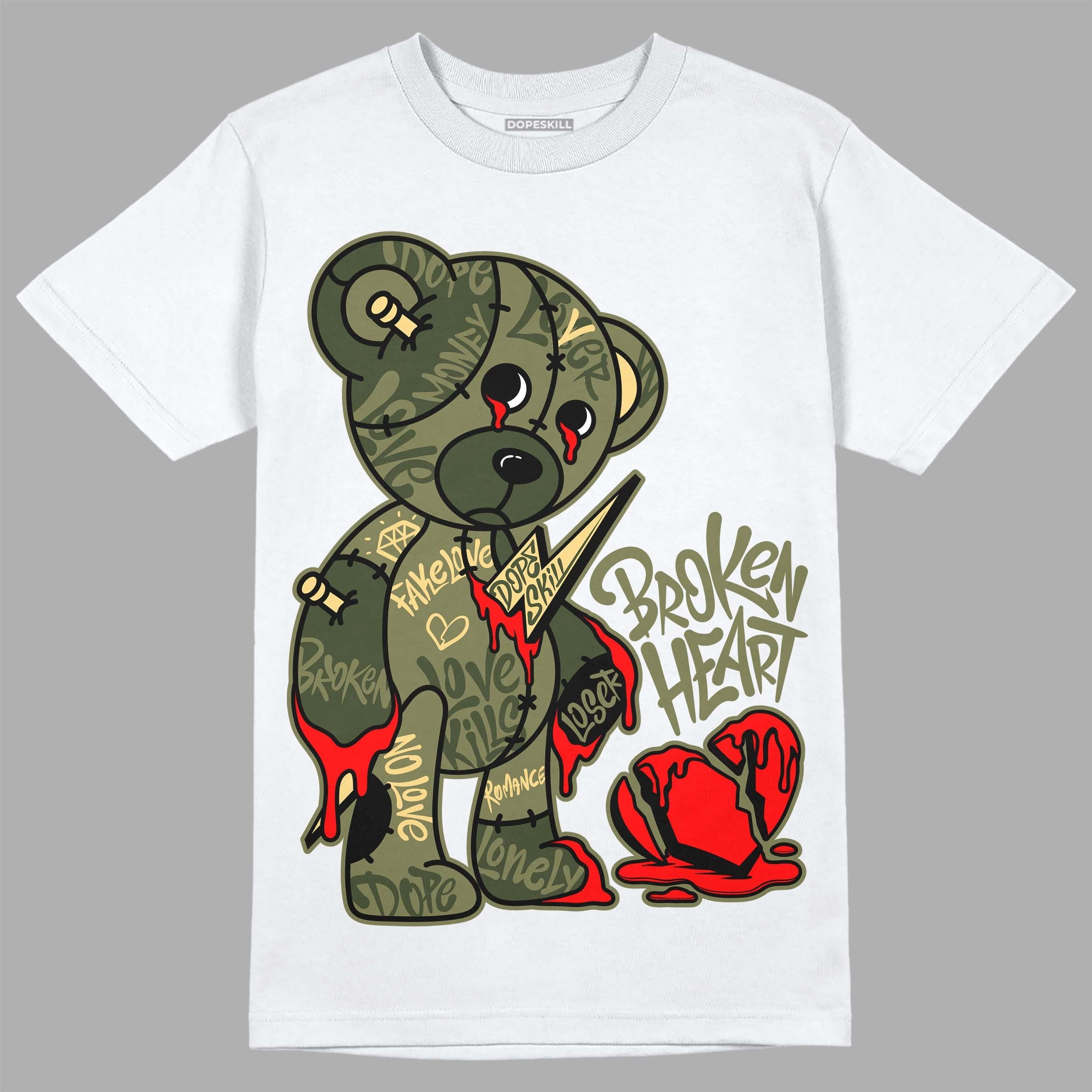 Craft Olive 4s DopeSkill T-Shirt Broken Heart Graphic