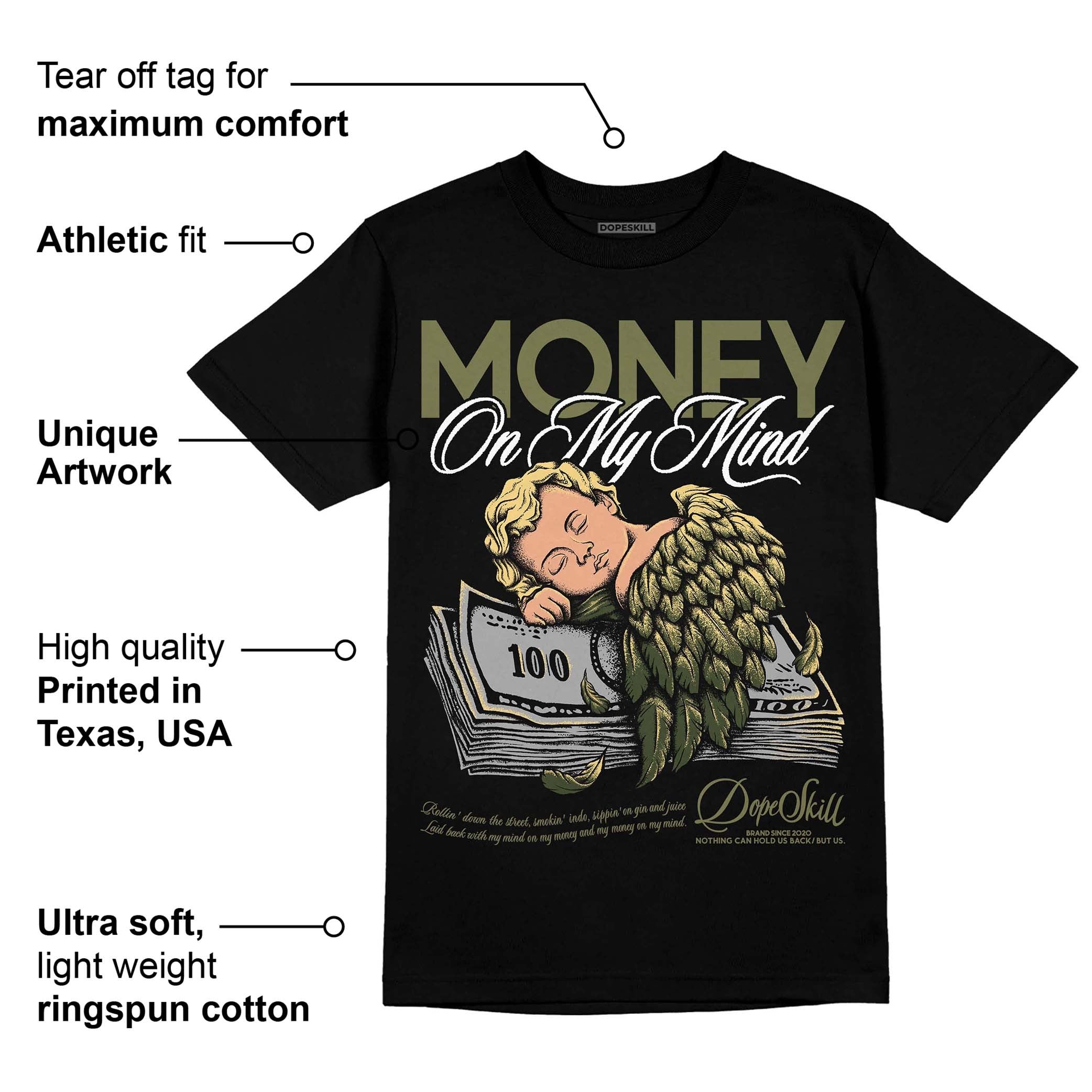Craft Olive 4s DopeSkill T-Shirt MOMM Graphic