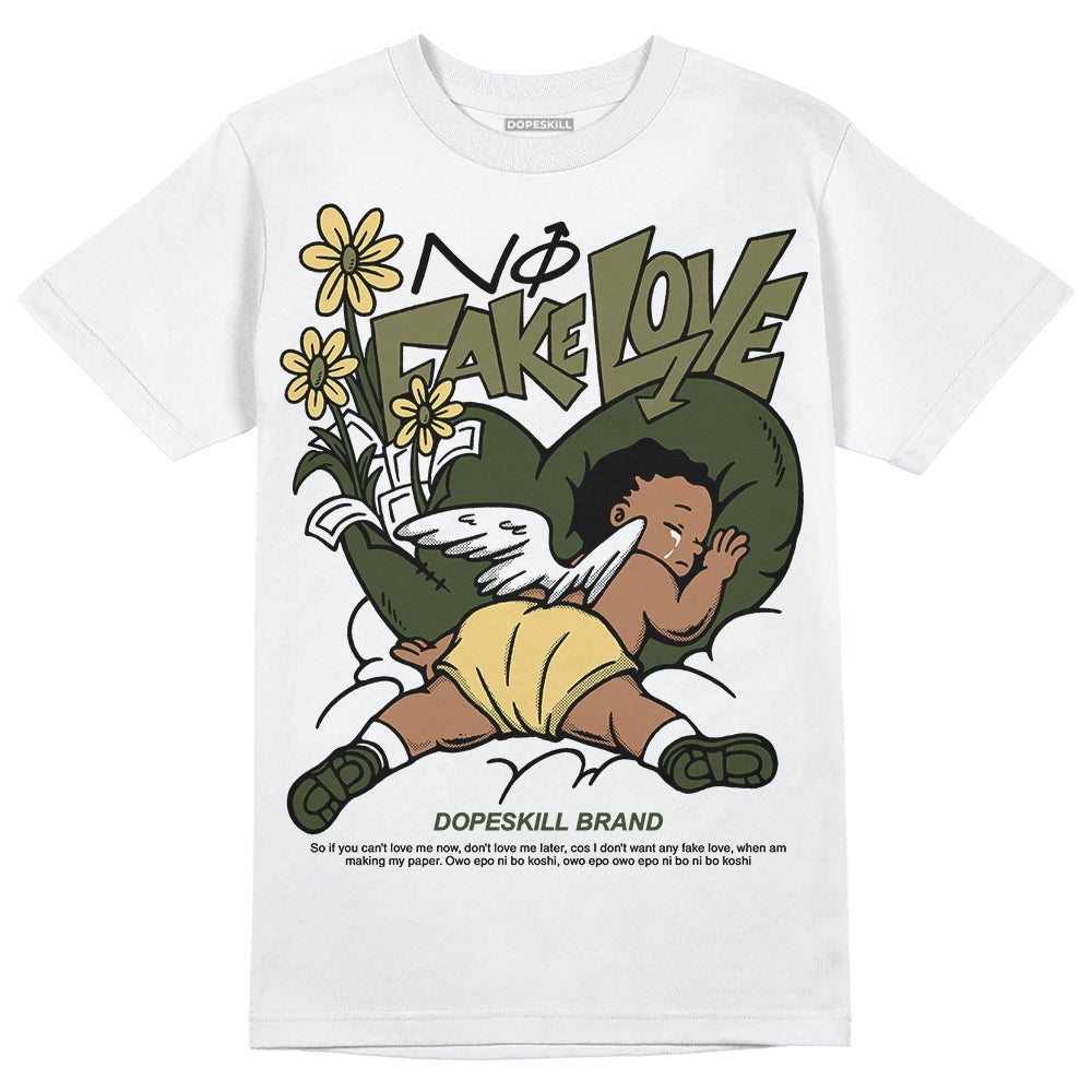Craft Olive 4s DopeSkill T-Shirt No Fake Love Graphic