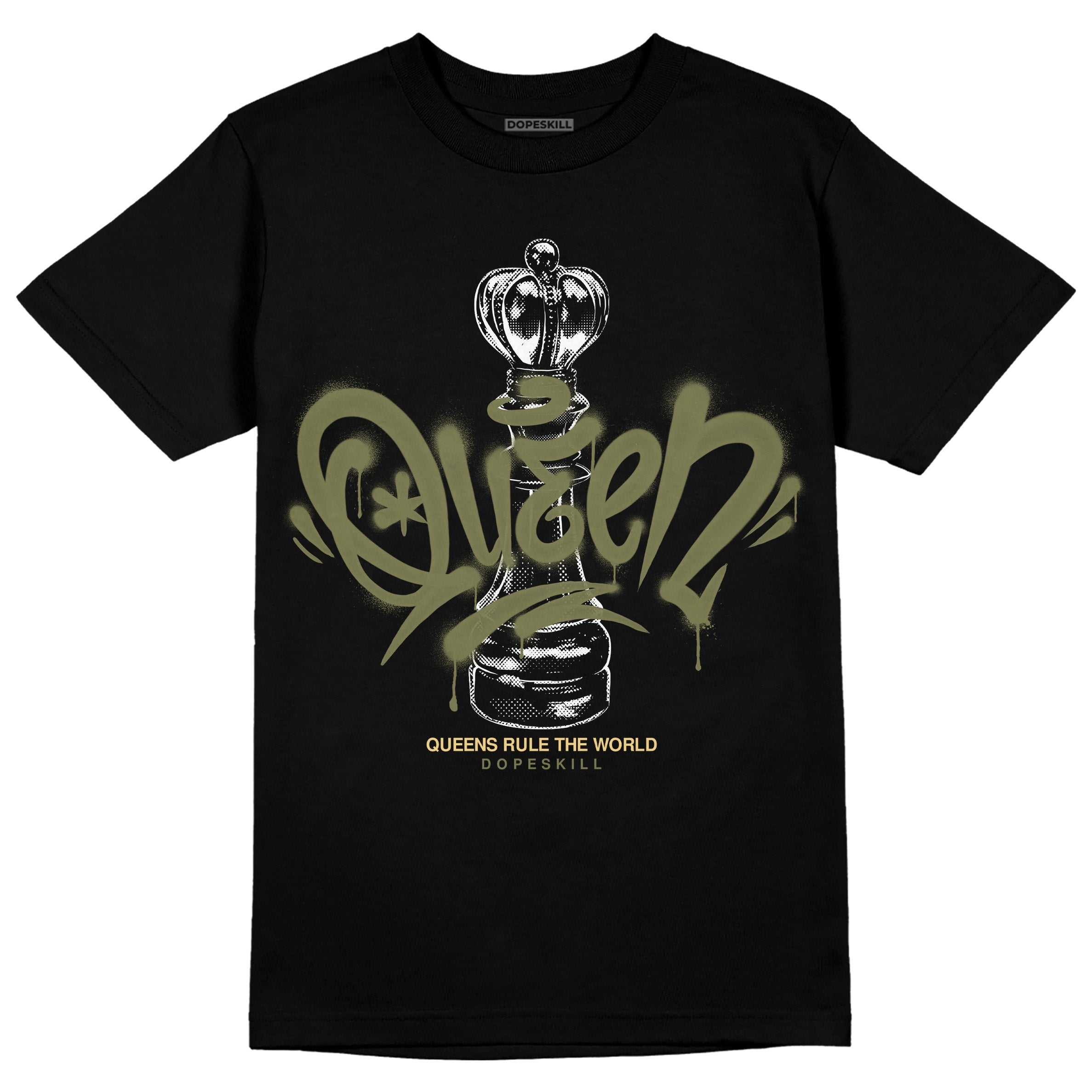 Craft Olive 4s DopeSkill T-Shirt Queen Chess Graphic