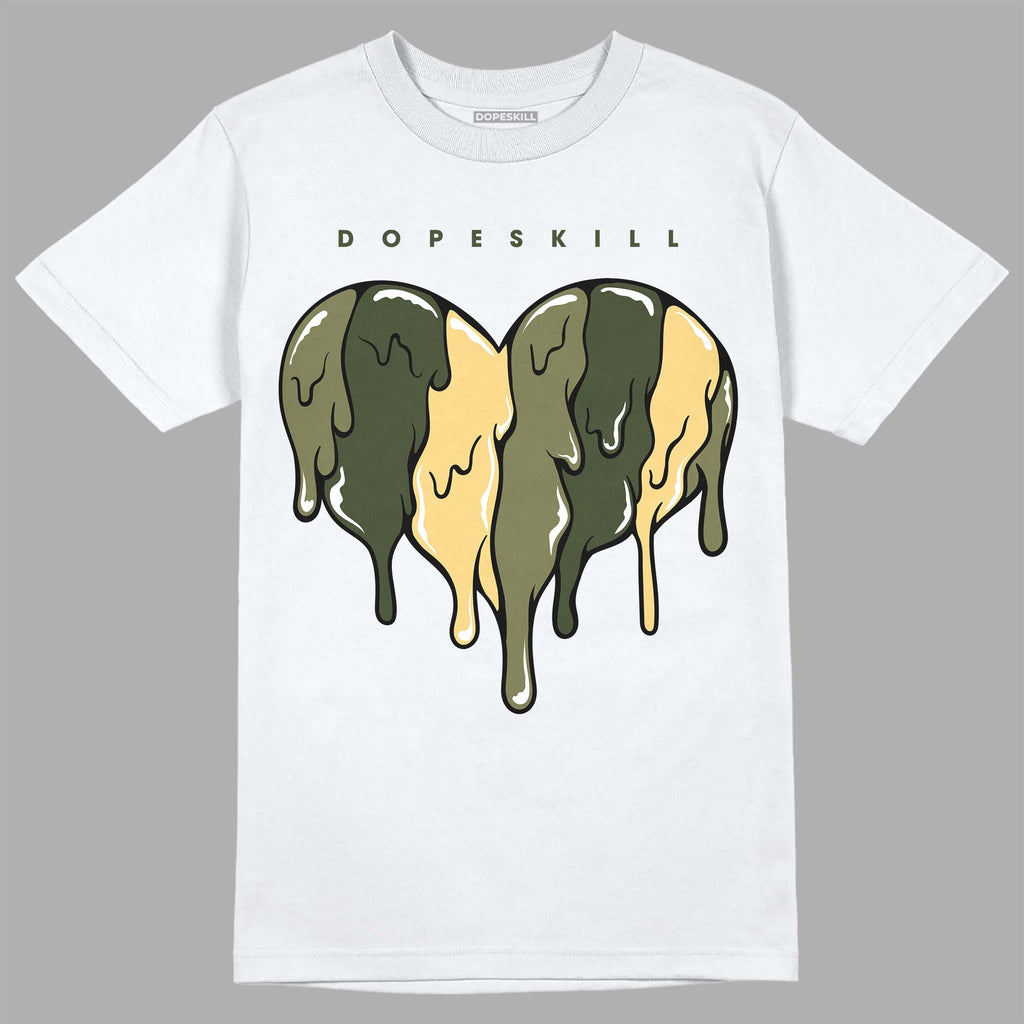 Craft Olive 4s DopeSkill T-Shirt Slime Drip Heart Graphic