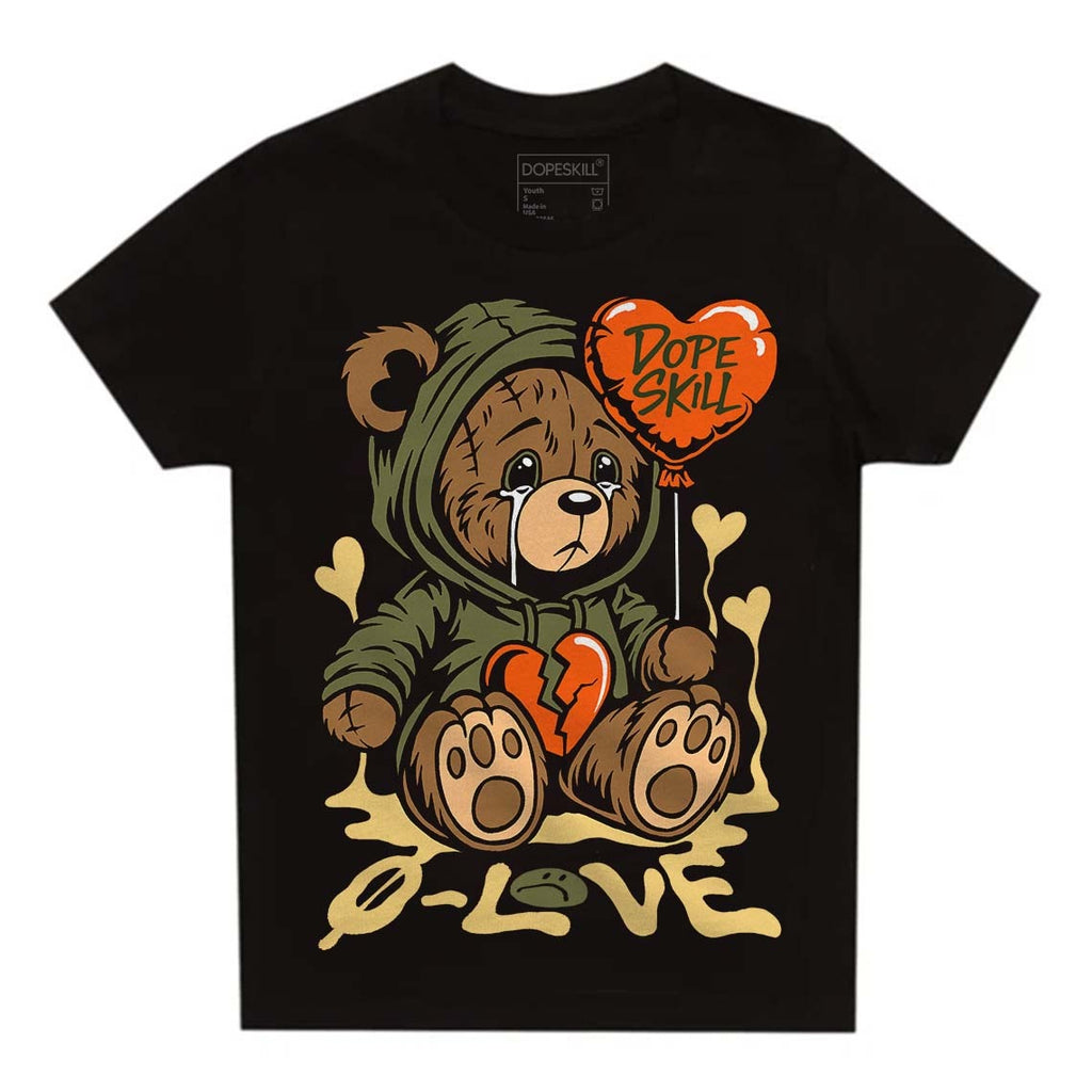 Craft Olive 4s DopeSkill Toddler Kids T-shirt Broken Bear Graphic