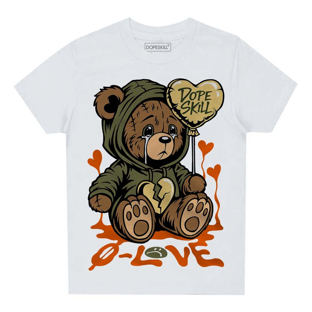 Craft Olive 4s DopeSkill Toddler Kids T-shirt Broken Bear Graphic