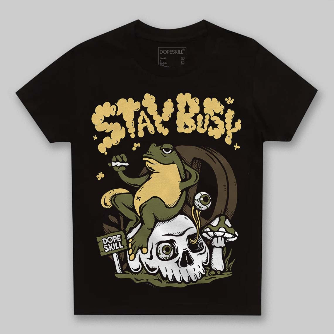 Craft Olive 4s DopeSkill Toddler Kids T-shirt Stay Busy Graphic