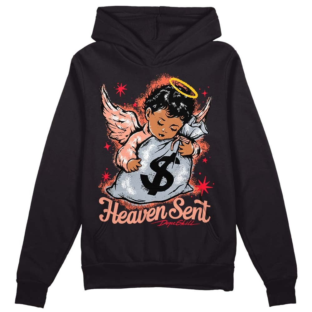 Crimson Bliss 5s DopeSkill Hoodie Sweatshirt Heaven Sent Graphic