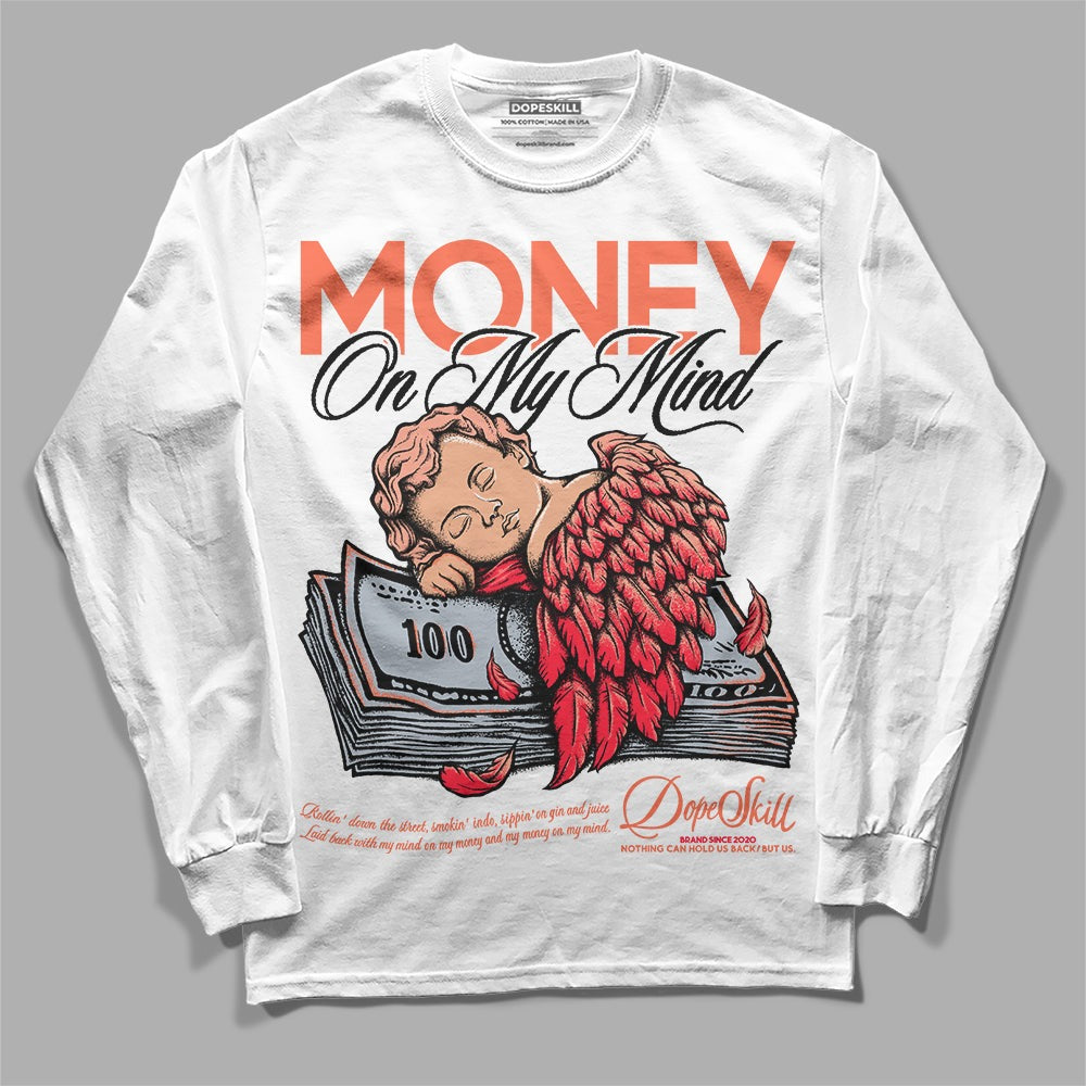 Crimson Bliss 5s DopeSkill Long Sleeve T-Shirt MOMM Graphic
