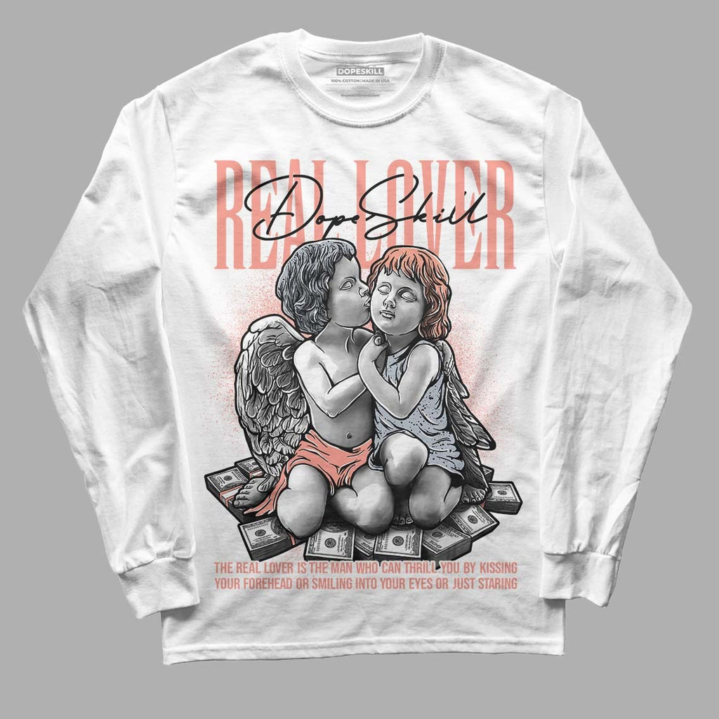 Crimson Bliss 5s DopeSkill Long Sleeve T-Shirt Real Lover Graphic