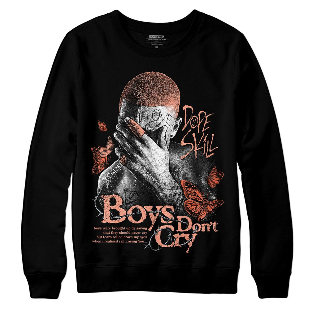 Crimson Bliss 5s DopeSkill Sweatshirt Boys Don't Cry Graphic