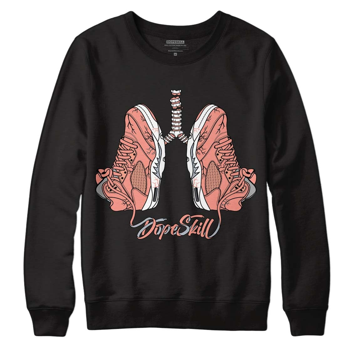 Crimson Bliss 5s DopeSkill Sweatshirt Breathe Graphic