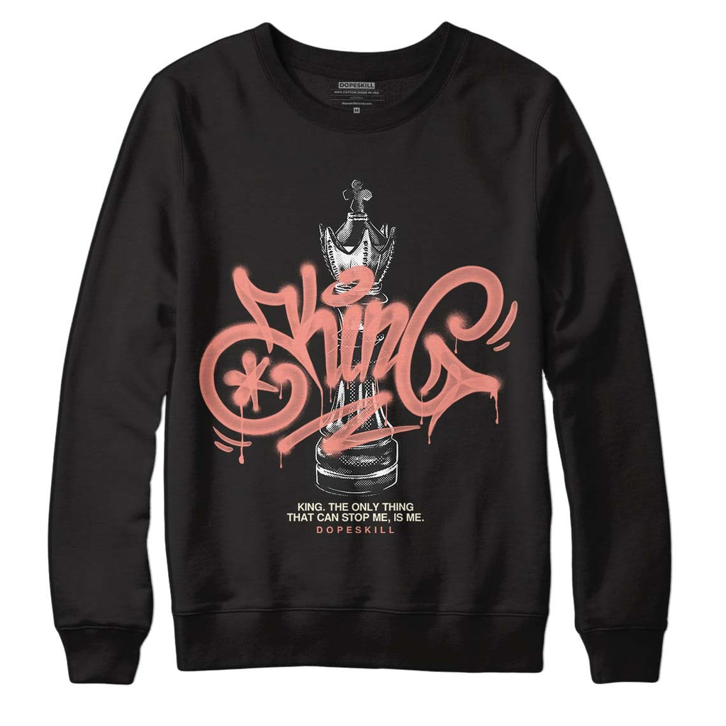 Crimson Bliss 5s DopeSkill Sweatshirt King Chess Graphic