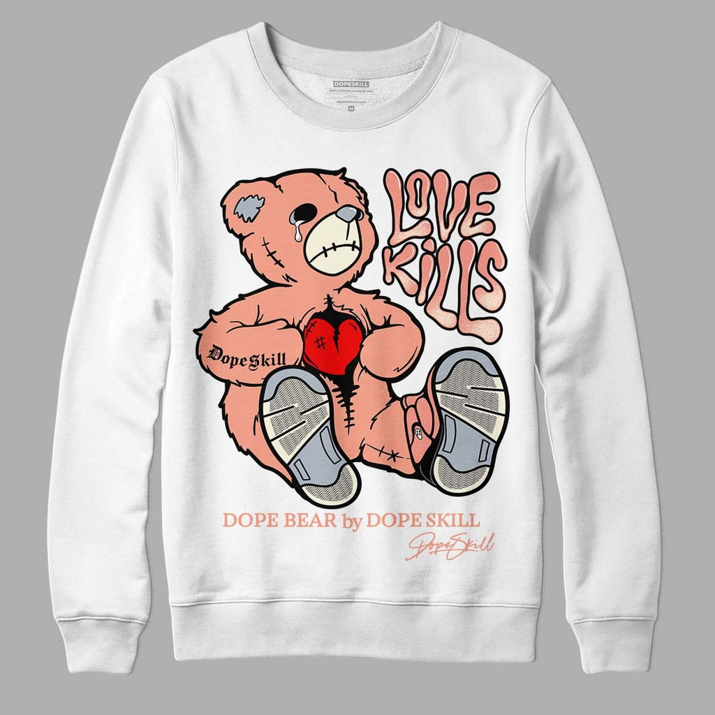 Crimson Bliss 5s DopeSkill Sweatshirt Love Kills Graphic