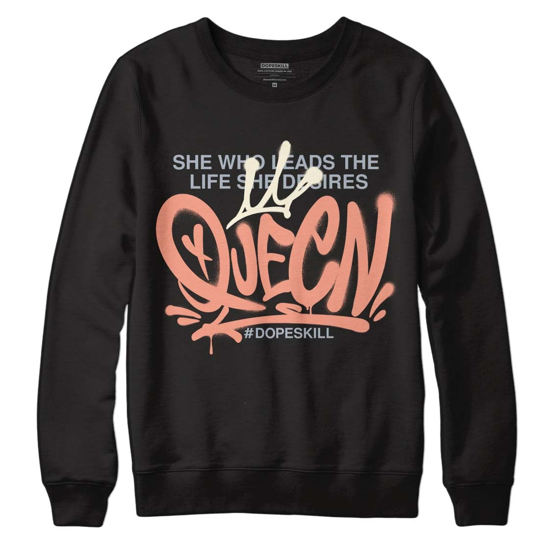 Crimson Bliss 5s DopeSkill Sweatshirt Queen Graphic