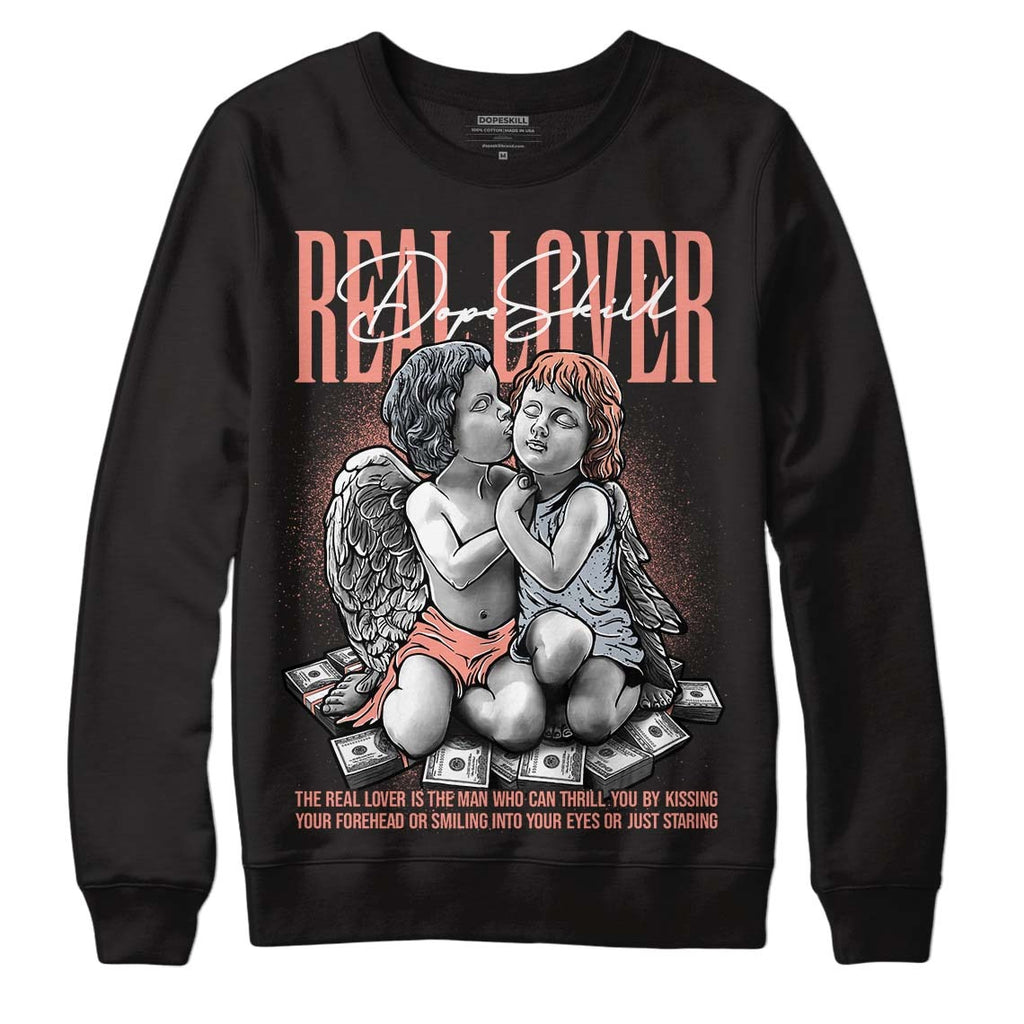 Crimson Bliss 5s DopeSkill Sweatshirt Real Lover Graphic