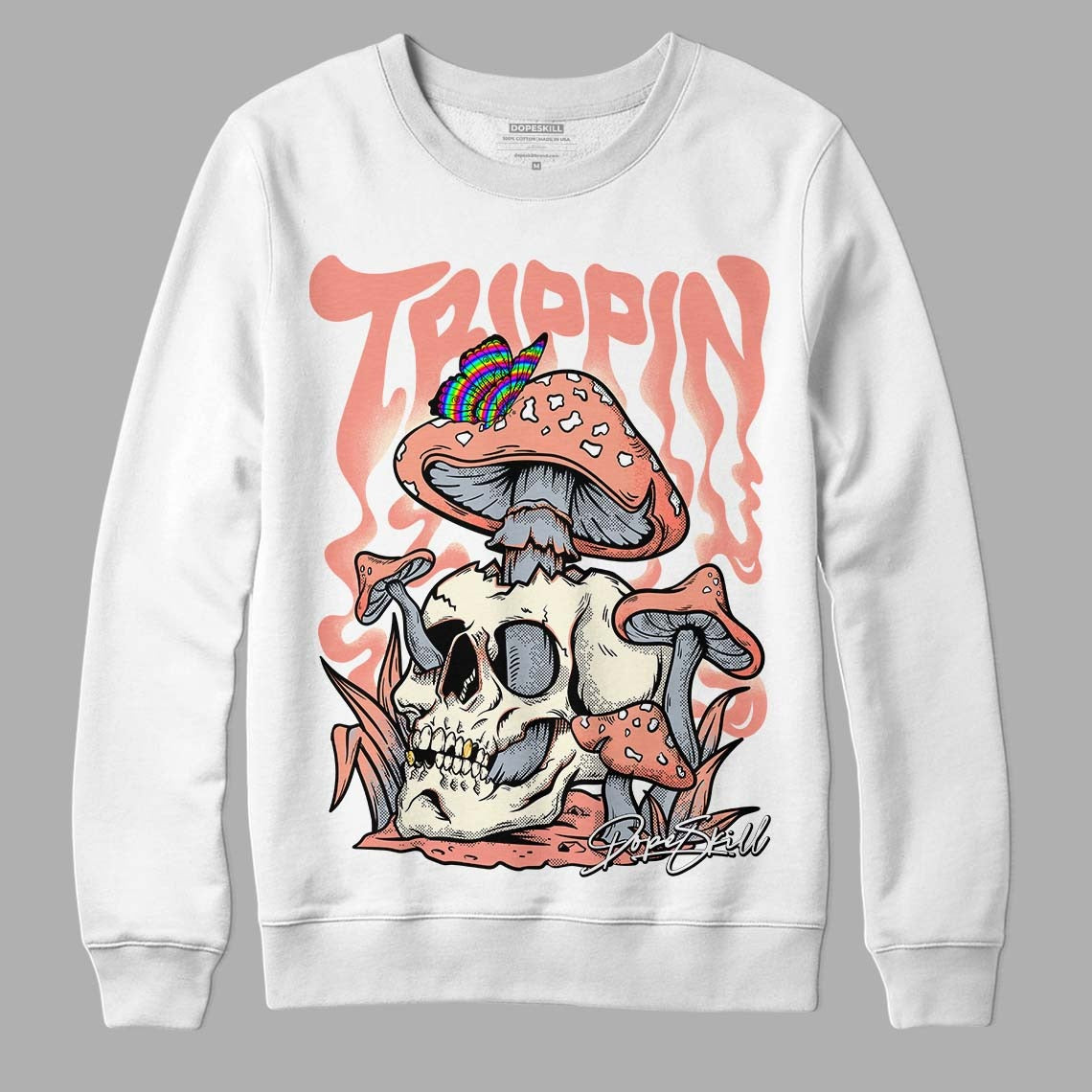 Crimson Bliss 5s DopeSkill Sweatshirt Trippin Graphic