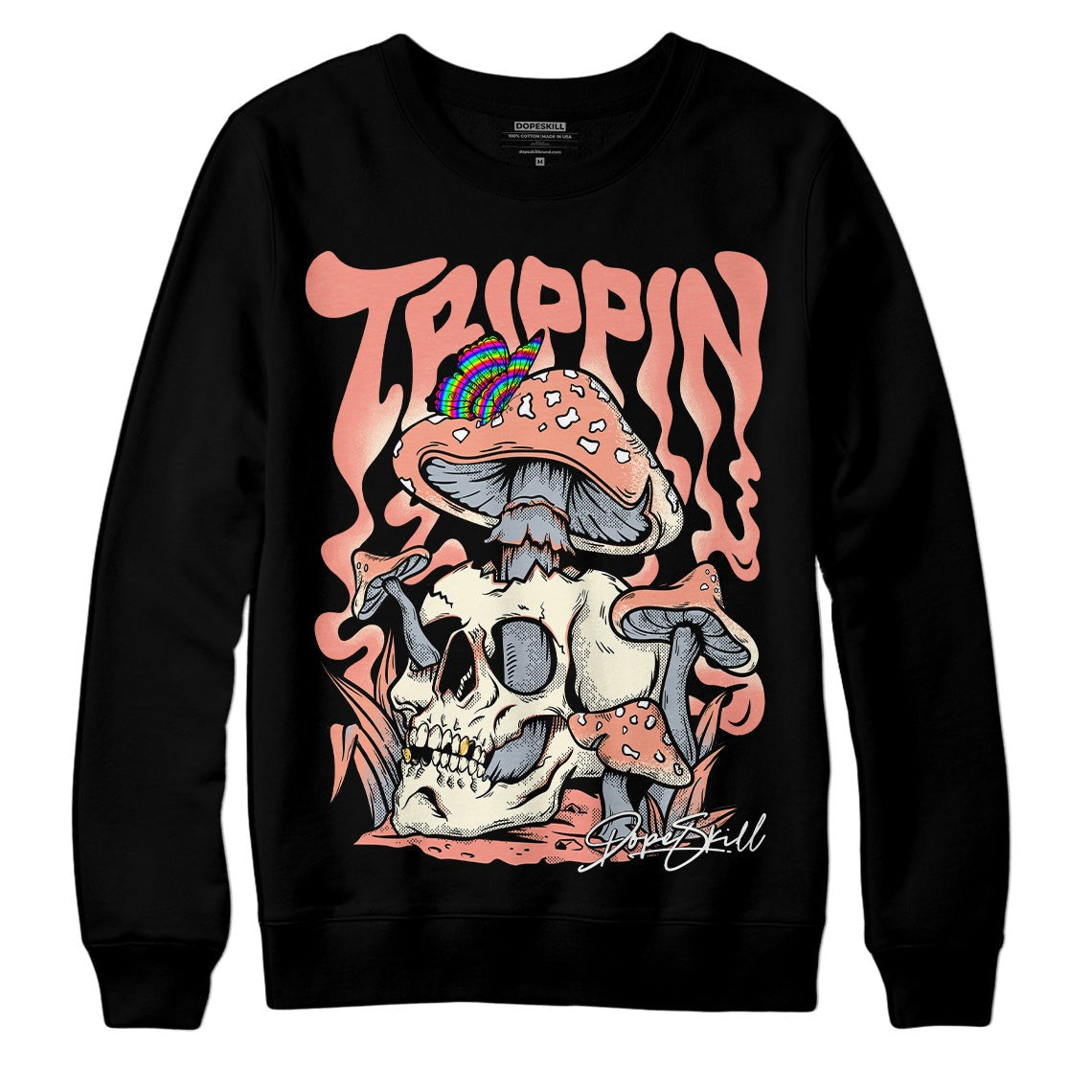 Crimson Bliss 5s DopeSkill Sweatshirt Trippin Graphic