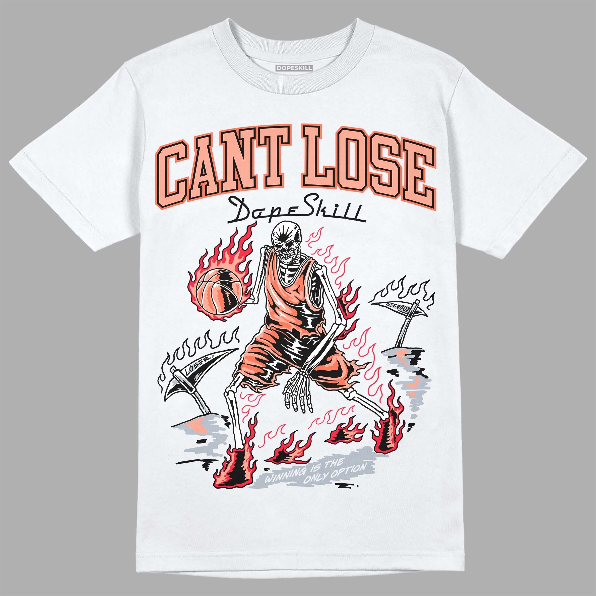 Crimson Bliss 5s DopeSkill T-Shirt Cant Lose Graphic