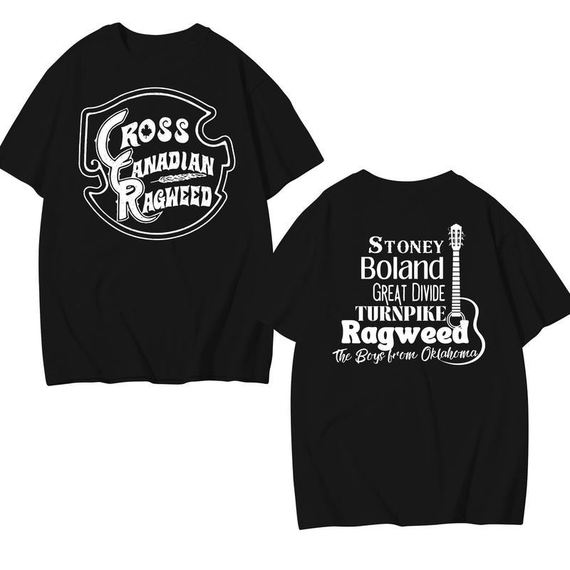Cross Canadian Ragweed Shirt, The Boys From Oklahoma Tour 2025 Shirt, Country Music, Tour Merch, Concert Clothing, Unisex Tshirt Sweatshirt, Hoodie, Full Sizes style 001