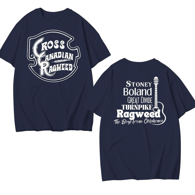 Cross Canadian Ragweed Shirt, The Boys From Oklahoma Tour 2025 Shirt, Country Music, Tour Merch, Concert Clothing, Unisex Tshirt Sweatshirt, Hoodie, Full Sizes style 001