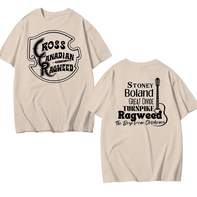 Cross Canadian Ragweed Shirt, The Boys From Oklahoma Tour 2025 Shirt, Country Music, Tour Merch, Concert Clothing, Unisex Tshirt Sweatshirt, Hoodie, Full Sizes style 001