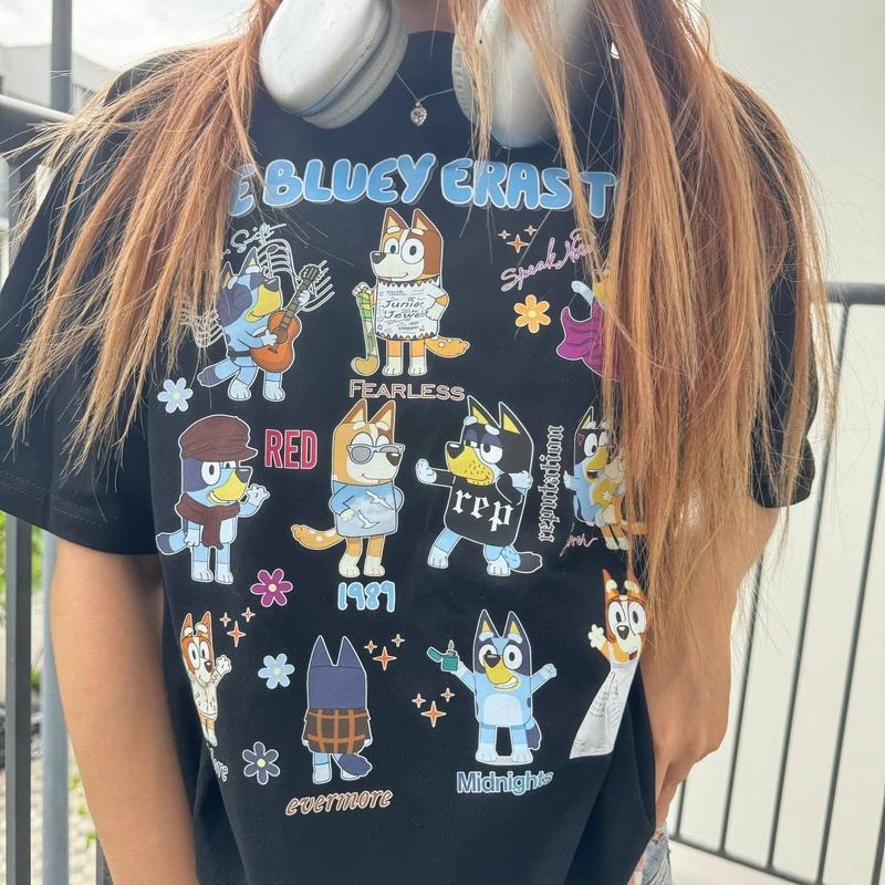 Cute Bluy Tour Vintage Shirt, Pop Music Shirt