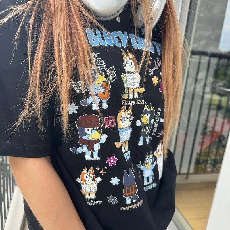 Cute Bluy Tour Vintage Shirt, Pop Music Shirt