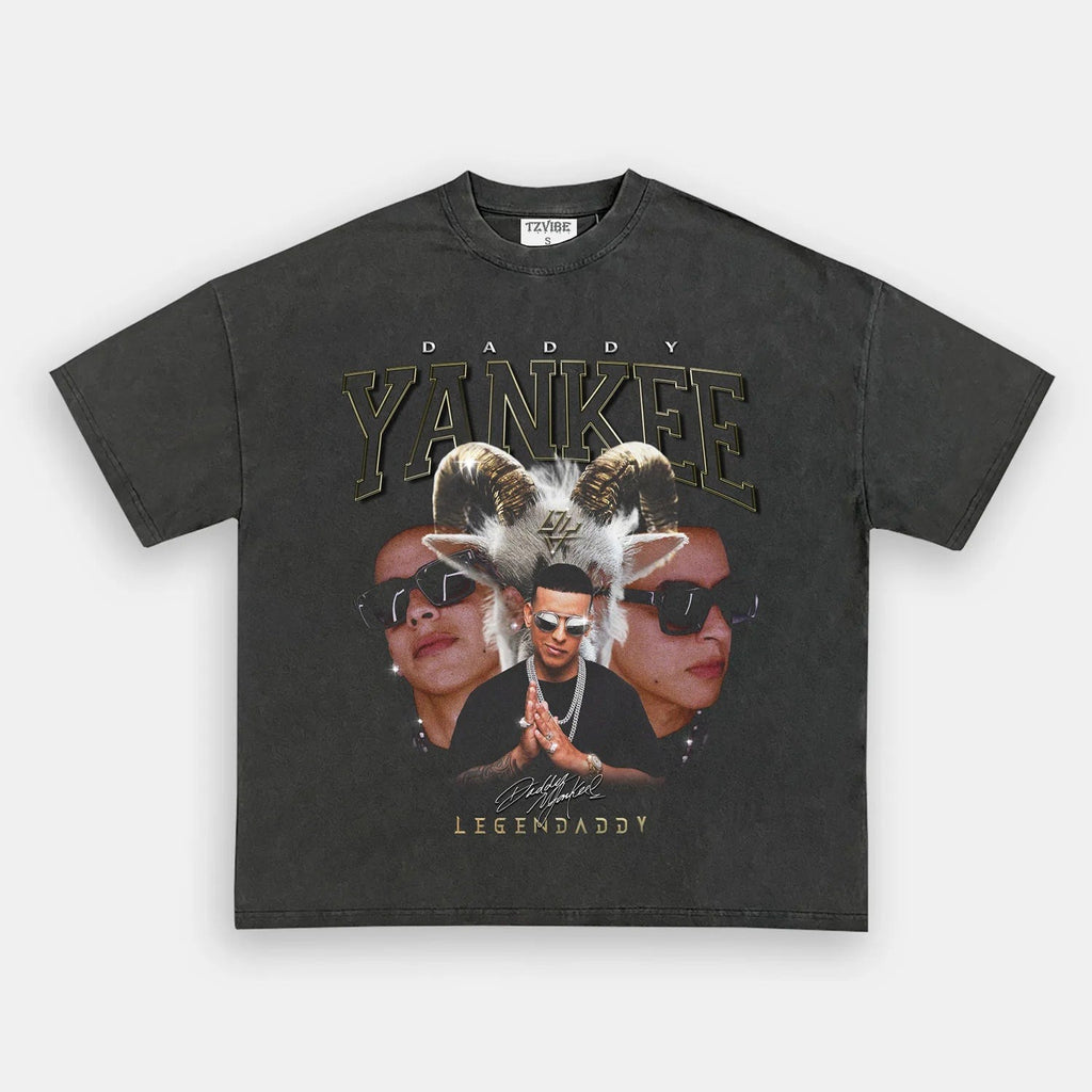 DADDY YANKEE LEGENDADDY VINTAGE TEE Style001