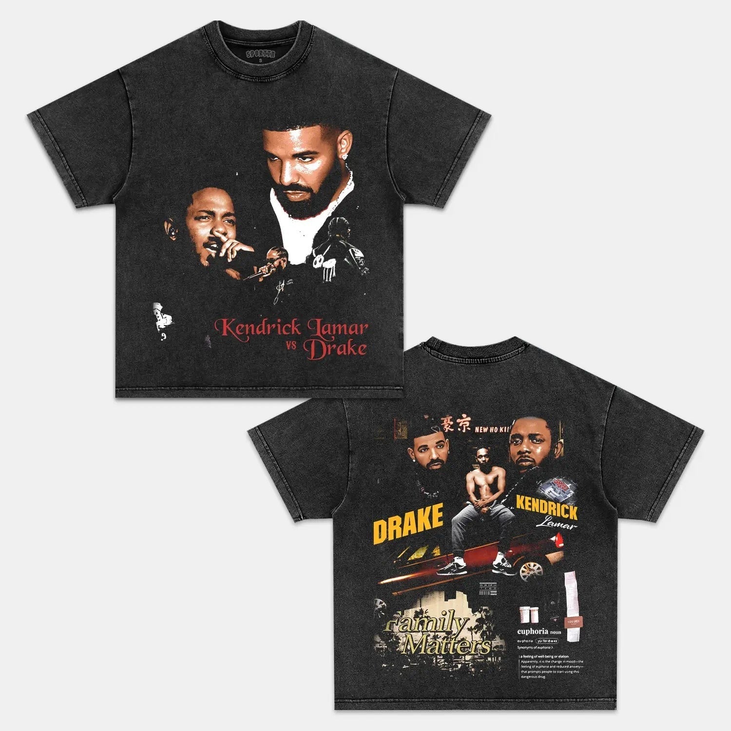 DRAKE VS KDOT TEE Style001