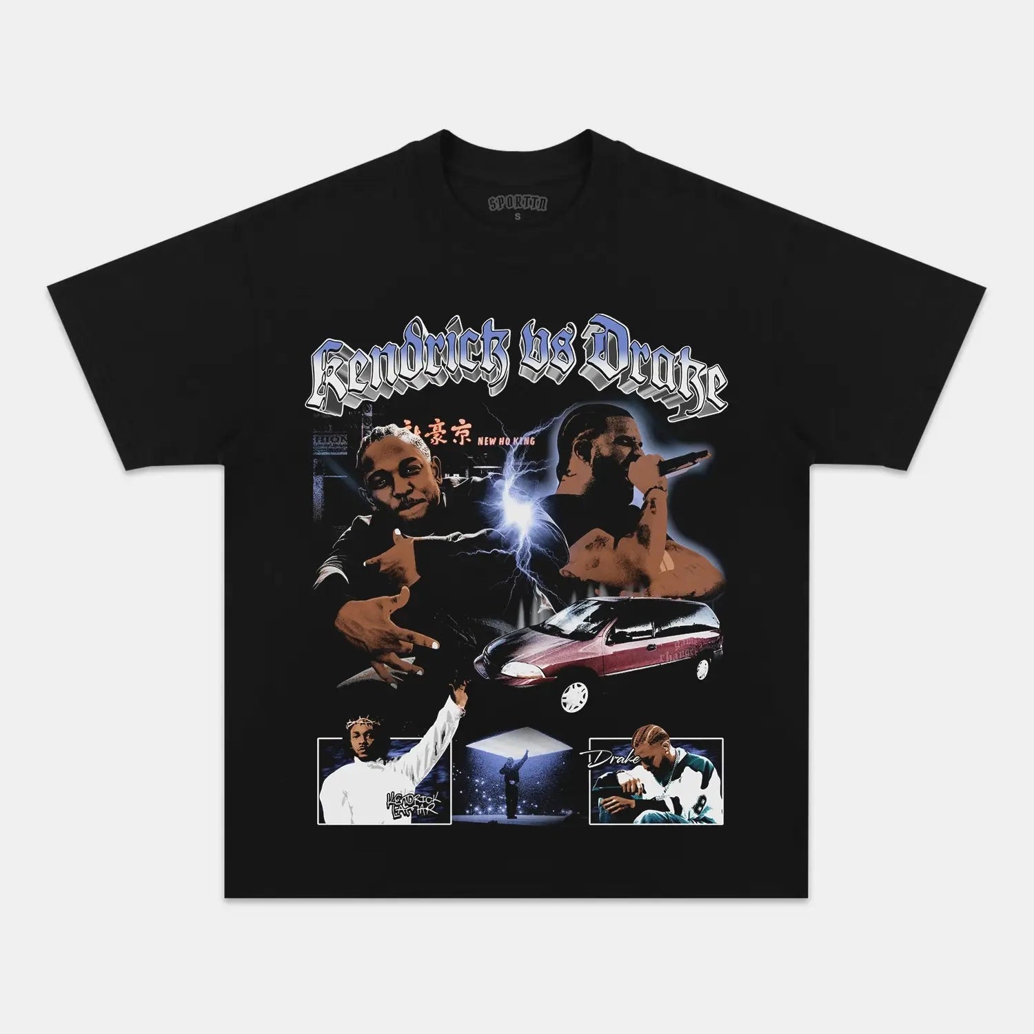 DRAKE VS KDOT V4 TEE Style002