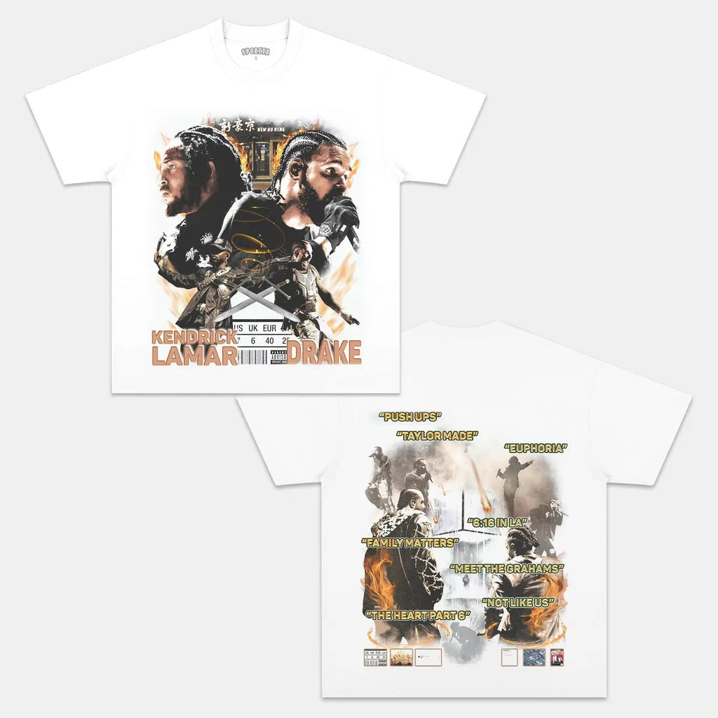 DRAKE VS KDOT V5  TEE Style001