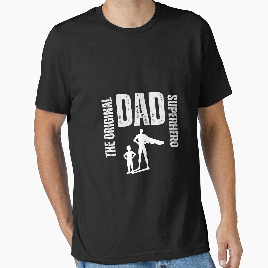 "Dad: The Original Superhero" Exclusive T-Shirt Essential T-Shirt