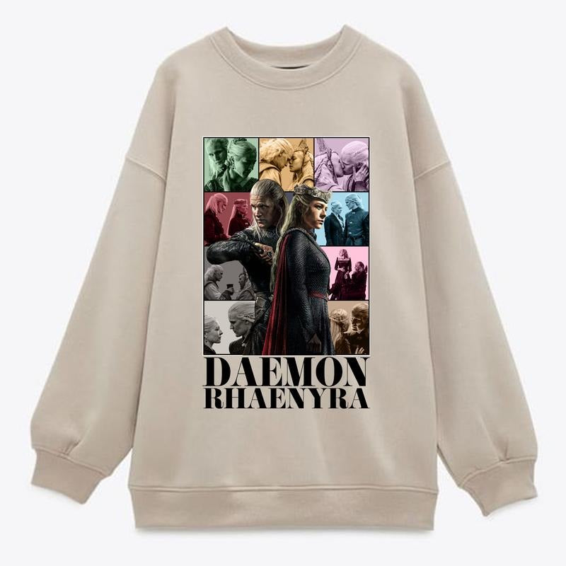 Daemonn Team Black Sweatshirt, Hoodie, T-Shirt Unisex Cotton Fabric Menswear Top