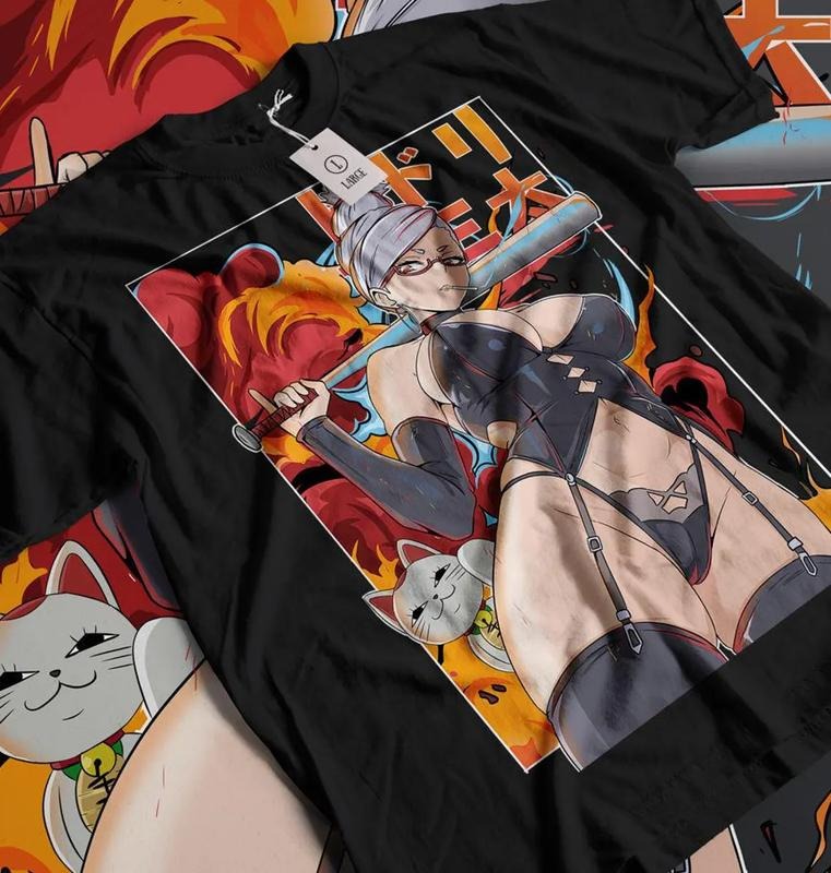 DanDaDan Shirt, Turbo Ganny, Momo Ayase Anime T-shirt Hoodie Sweatshirt, Japanese Streetwear, Dandadan Anime Clothes & Merch for Otaku, Gift For Fan.