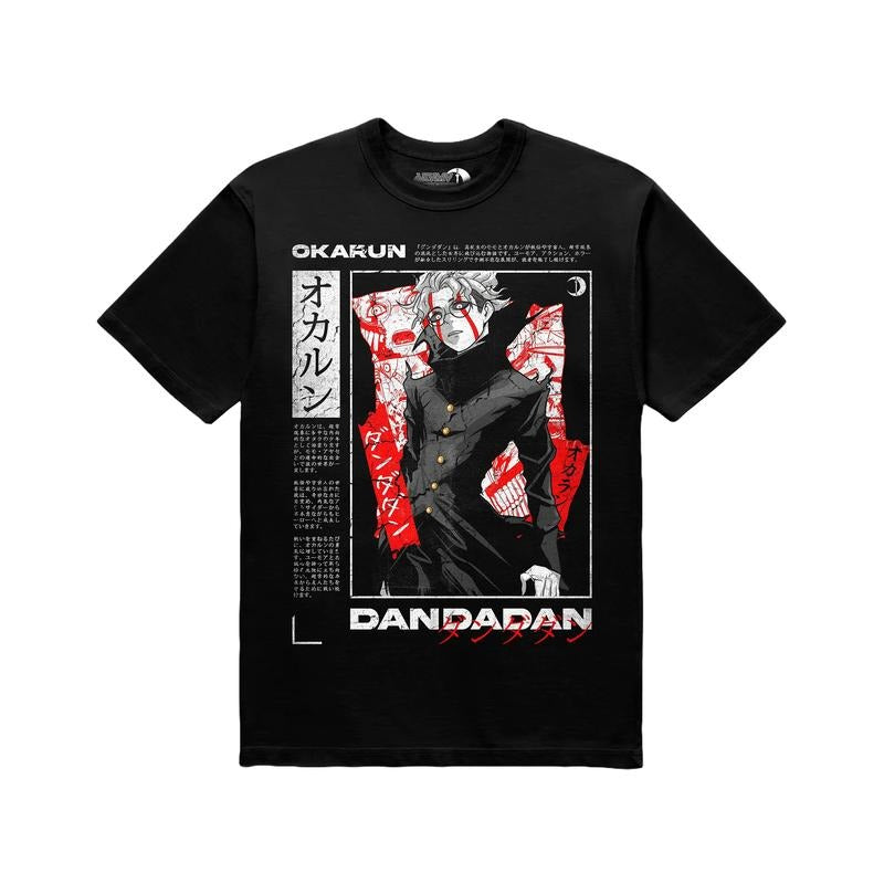 Dandadan 'Okarun' Staple T-Shirt, Shirt Gift For Woman and Man Unisex T-Shirt GP02