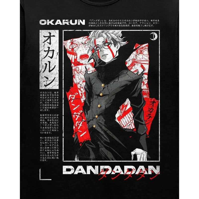 Dandadan 'Okarun' Staple T-Shirt, Shirt Gift For Woman and Man Unisex T-Shirt GP02