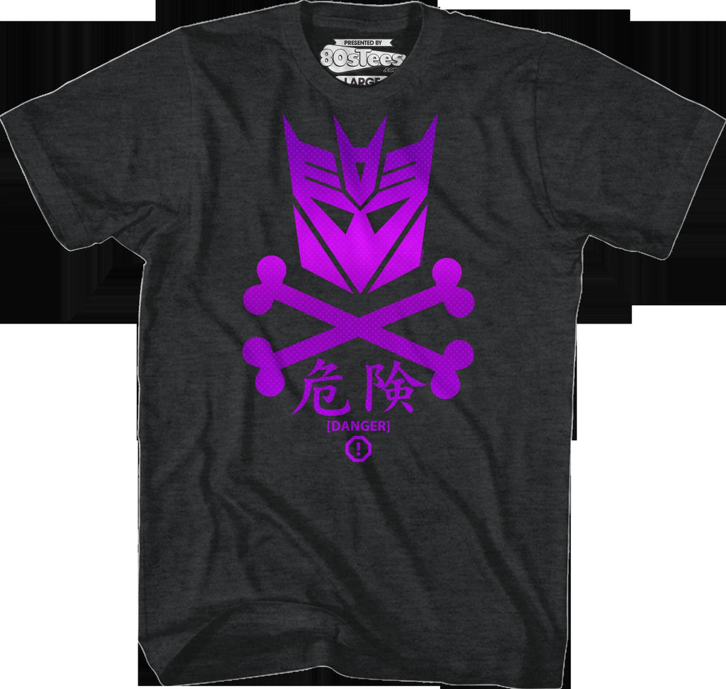Danger Decepticons Transformers T-Shirt